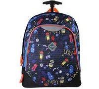 Bodypack - Sac à dos / cartable - recyclé, 2 compartiments - polyester - multicolore - robot