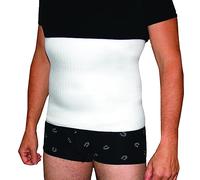 BODYPERFECT Ceinture lombaire en laine 93% Homme Post accouchement Abdominale Thermique Chaude Gaine ventre plat L