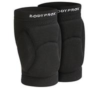 Bodyprox Genouillères de volleyball Pour jeunes adolescents 1 paire Unisexe, Noir , 8-13 ans
