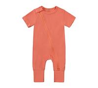 Bodys pour Bébé Combinaison en Coton Garçon Fille Enfant Manches Courtes Barboteuses Tenues rentrer Grenouillère 0-12 Mois