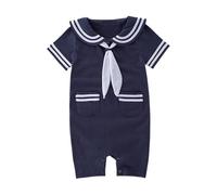 Bodys pour Bébé Nouveau-né Une Pièce Pyjama Combinaison de Sommeil vêtements Amples Tenue d'été personnalisée Garçons Filles