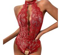 Bodys Sexy Femmes sous-vêtements Babydolls Nuisette Ensemble de Lingerie en Dentelle Erotique Combinaison Chemises de Nuit Sleepwear Underwear Ensemble Lingerie Teddy Tenue Été