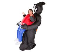 Bodysocks Déguisement Faucheuse Sinistre Halloween Gonflable Adulte Costume