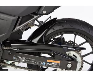 BODYSTYLE Cache Moyeu Arrière Noir Mat ABS Pour SUZUKI GSX 1250 FA 10-16