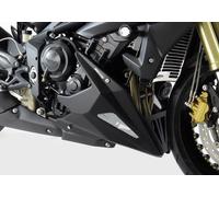 BODYSTYLE nombril pan ABS plastiques mat noir, noir