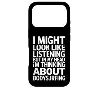 Bodysurfing : dire écouter mais Penser aux Vagues Coque pour iPhone 17 Pro