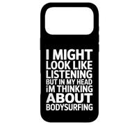 Bodysurfing : dire écouter mais Penser aux Vagues Coque pour iPhone 17 Pro Max