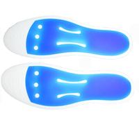 BODYTEC WELLBEING TM , Sandales Compensées mixte adulte - multicolore - bleu/gris, 41-42 EU
