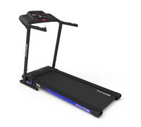 Bodytone - Tapis de Course Pliable - Connectivité Bluetooth FitShow et Zwift - 12 Programmes d'Entraînement - Vitesse Maximale 12 km/h - Haut-parleurs MP3 et Écran LED - Modèle FIT12 Inxide
