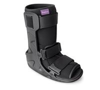 BODYTONIX Bottes de fracture larges avec semelle à bascule et doublure en mousse lisse - Support de cheville pour tendinite d'Achille, fractures et blessures à la cheville | Semelle à bascule pour un