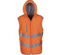 Bodywarmer à capuche haute visibilité Yoko KENSINGTON Orange XL