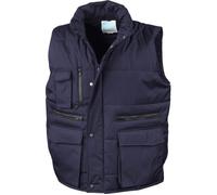 Bodywarmer de travail matelassé ... Rouge M