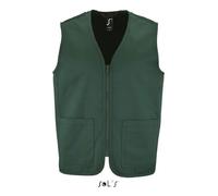 Bodywarmer Homme - SOL'S - Wallace - Vert Foret - 3XL - Ouverture zippée XXXL