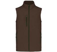 Bodywarmer Softshell - Gilet Sans Manches - K403 - Marron - Homme