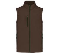 Bodywarmer Softshell - Gilet Sans Manches - K403 - Marron - Homme