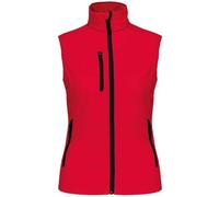 Bodywarmer Softshell - Gilet Sans Manches - K404 - Rouge - Femme
