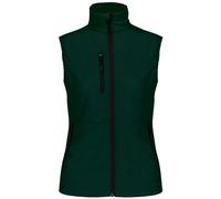Bodywarmer Softshell - Gilet Sans Manches - K404 - Vert Bouteille - Femme