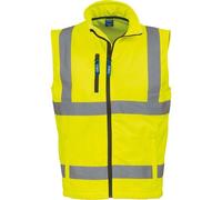 Bodywarmer softshell haute visibilité Yoko Jaune XL