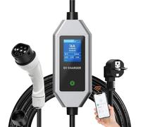 BOEAXTYUI 3.6KW 16A Type 2 EV Charger Type1 GB/T EVSE Charging 3.5m Cable EU Plug Bluetooth APP Remote Control Single Phase(3.5m gbt)