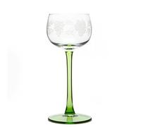 Böckling 6 Verres à Vin d'Alsace décor GRAPPES