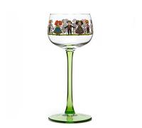 Böckling 6 Verres à Vin d'Alsace décor Hansi