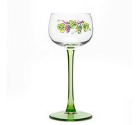 Böckling 6 Verres à Vin d'Alsace décor VIGNOBLE