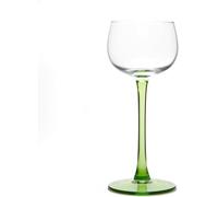 Boeckling - Lot DE 6 Verres A VIN D'ALSACE Pied Vert UNI - BOECKLING
