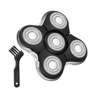 BOEEA Lames de rechange Pro Head Shaver compatibles avec le rasoir Remington Balder Pro modèle XR7000, 5 têtes à double piste pour rasoir Remington, rasage électrique de précision pour hommes chauves