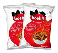 BOEHLI | Lot De 2 Sachets Bretzels Moyennes 400G | Lot De (4) | livraison offerte