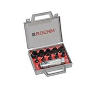 BOEHM - Coffret d'Emporte-Pièces Découpe-Joint - Avec Mandrin - Fabriqué en France - 10 Emporte-Pièces, 3-20mm