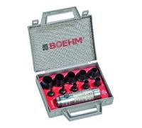 boehm Jeu d'outils de poinçonnage d'anneaux Boehm complet dans un récipient, plage de poinçonnage : 3-20 mm Quantité:1