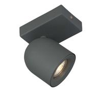 boehmer Böhmer Spot plafond 1xGU10 structure gris 42001 Quantité:1