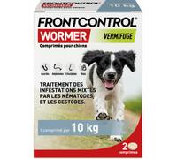 Boehringer Frontcontrol Wormer Chien 2 Comprimés