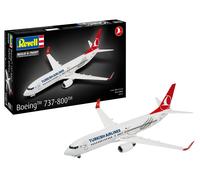 Revell Maquette en plastique Boeing 737-800 "Turkish Airlines" Non construit/non peint 1:144