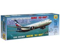 Boeing 767-300 Civil Airliner 1:144 Plastique Model Kit Zvezda