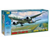 Boeing 777-300 ER Kit En Plastique 1:144 Modèle ZVEZDA