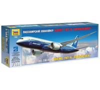 Boeing 787-8 Dreamliner Avion Civil 1:144 Kit Maquette Plastique ZVEZDA