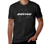 Boeing T-Shirt Man Clothes Graphic t Shirts Sports Fan t-Shirts Animal Print Shirt Black XXL