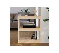 vidaXL Bibliothèque-Séparateur de pièce 60x30x71,5 cm Bois de pin