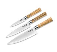 Böker Damast Olive Set de couteaux Marron 35 x 15 x 4 cm