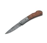 Böker Magnum Damascus, Quincewood Handle, Plain