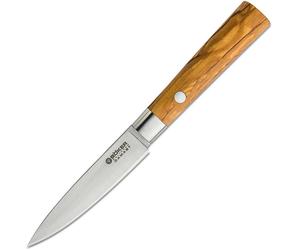 Böker Manufaktur Solingen 130430DAM couteau éplucheur damas 10 cm marron