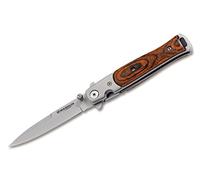 Böker Messer Stiletto Couteau Unisexe-Adulte, Marron, 18,5 cm