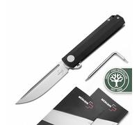 BÖKER PLUS Cataclyst 42 - Couteau Slipjoint extra tranchant à une main - Couteau pliant Outdoor EDC conforme à 42a - Petit couteau de poche G10 Flipper dans un coffret cadeau (Cataclyst 42)
