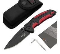 Böker Plus Couteau de Poche Savior 1 Noir/Rouge, 0