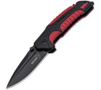 Böker Plus Couteau de Poche Savior 1 Noir/Rouge, 0