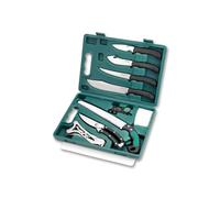 Böker Unisexe - Adulte Game Pro Mallette à Couteaux Noir Large L