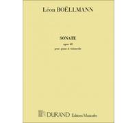 Boellmann L. - Sonate Opus 40 - Violoncelle et Piano