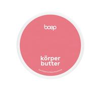boep Beurre corporel nourrissant | Beurre corporel cosmétique naturel au beurre de karité bio pour une peau douce | Développé pour les peaux stressées et sèches pendant la grossesse (125ml)