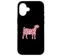 Boer Goat Show Pink Leopard for Boer Goat Show mom Coque pour iPhone 16